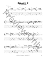 Canon in D Guitar and Fretted sheet music cover